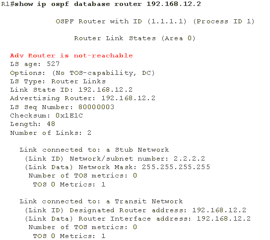 show ip ospf database router