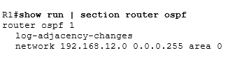 show run | section router ospf