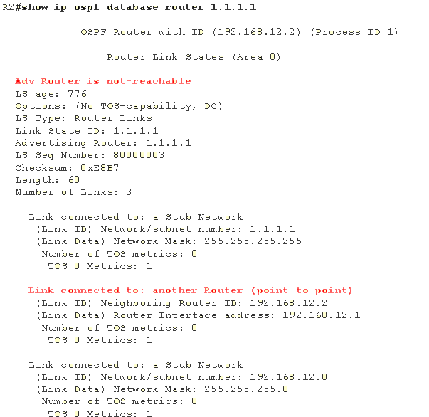 show ip ospf database router