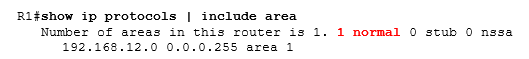 R1, по-видимому, настроен на использование normal area