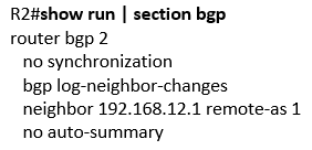 show run | section bgp show run | section bgp