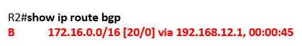 show ip route bgp show ip route bgp