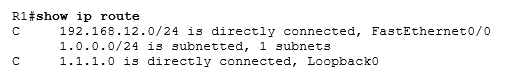 show ip route