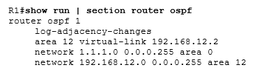 show run | section router ospf