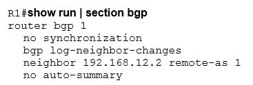 show run | section bgp