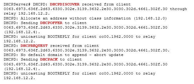 клиент получает IP-адрес через DHCP клиент получает IP-адрес через DHCP