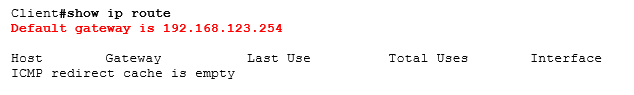 show ip route show ip route