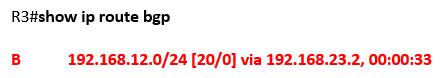 show ip route bgp show ip route bgp