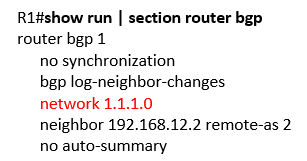 show run | section router bgp show run | section router bgp