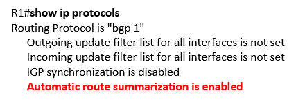 show ip protocols show ip protocols