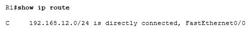 show ip route