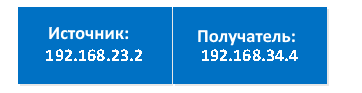 Пакет IP, который производит маршрутизатор NAT, выглядит следующим образом Пакет IP, который производит маршрутизатор NAT, выглядит следующим образом